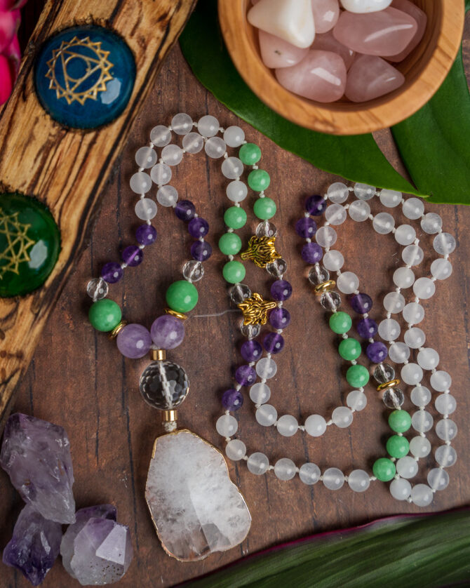 Hand Knotted Mala By Earth + Fire
