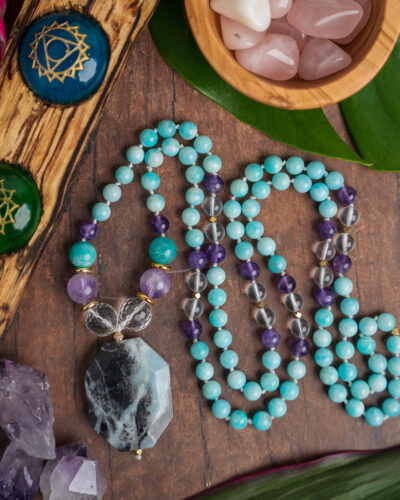 Hand Knotted Mala by Earth + Fire