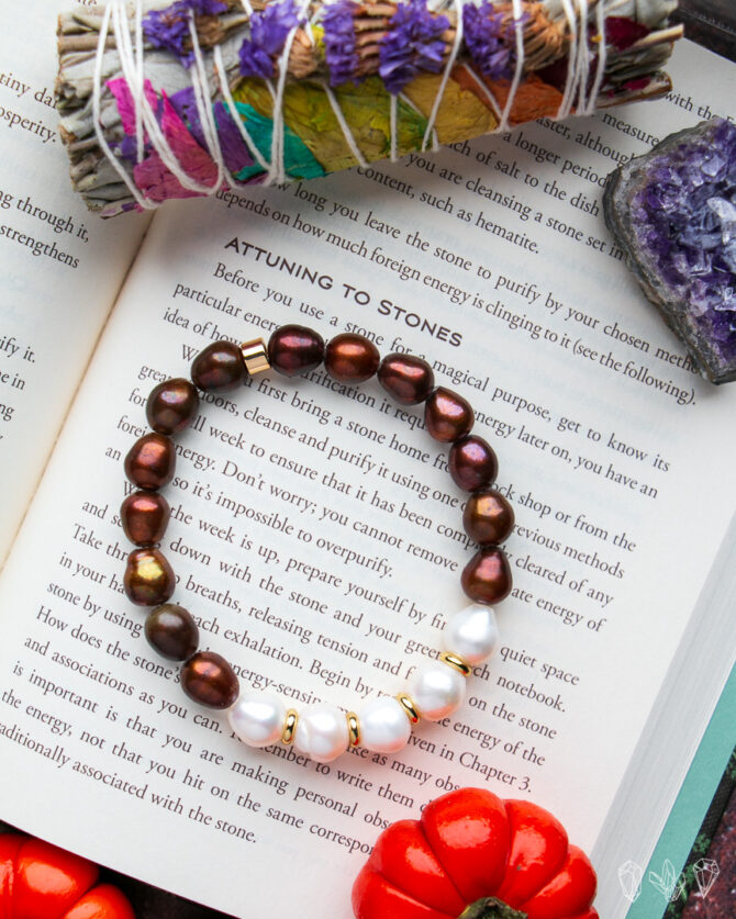 Pearl | Brown Pearl Handmade Stretch Bracelet