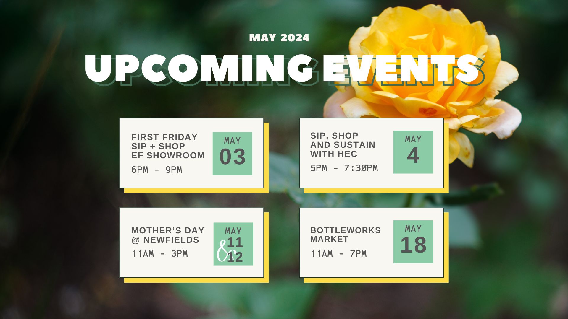 May Events - 1