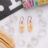 Golden Calcite Earrings - Option 2