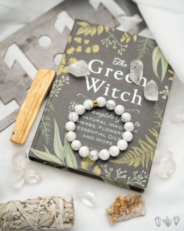 Howlite Handmade Stretch Bracelet