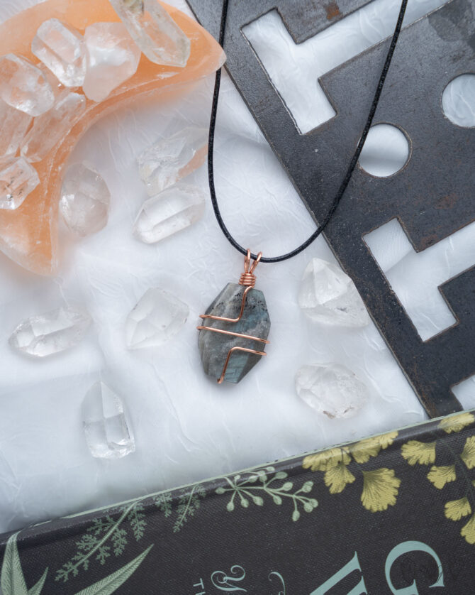 Mystical Labradorite Pendant Necklace