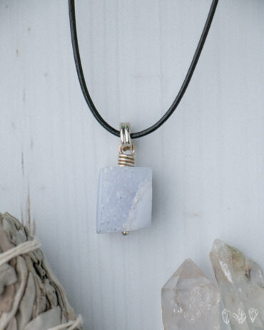 Blue Lace Agate Necklace