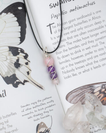 Signature Amethyst + Rose Quartz Necklace