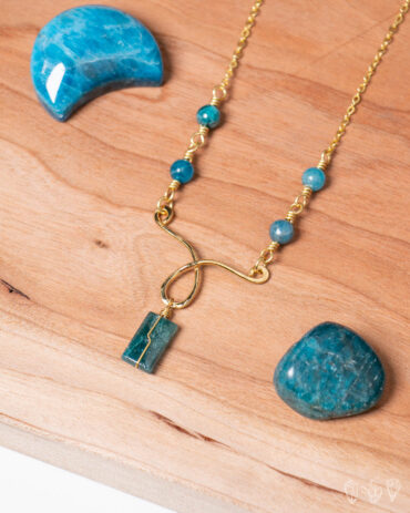 Whimsical Apatite Necklace